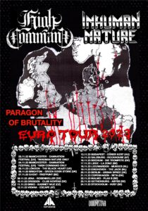 Read more about the article Live with High Command (US) & Inhuman Nature (UK)